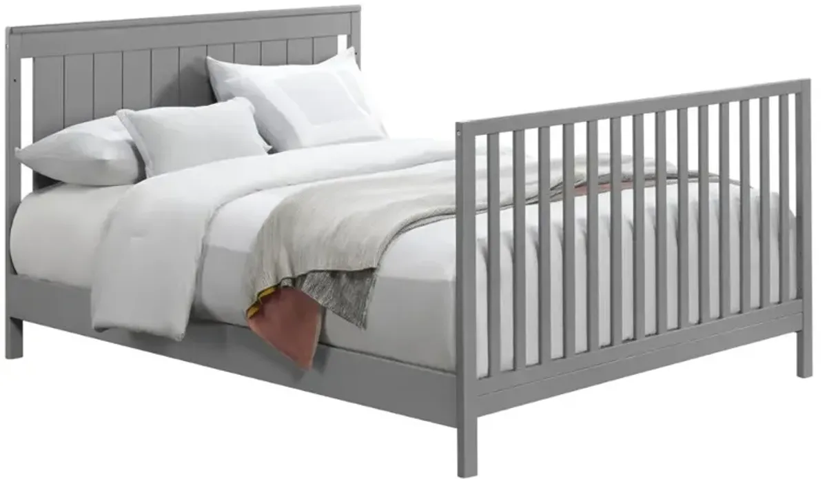 Oxford Baby Lazio 4 In 1 Convertible Crib Dove Gray