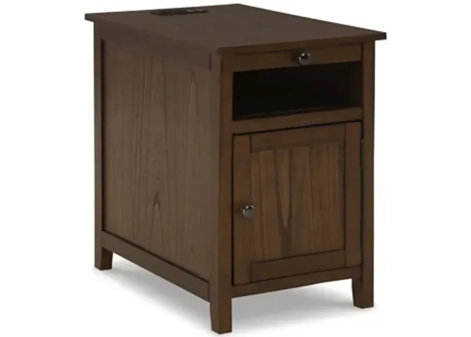 Treytown Brown Chair Side End Table