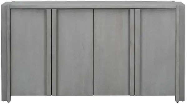 Merax Solid Storage Cabinet Sideboard with 4 Doors