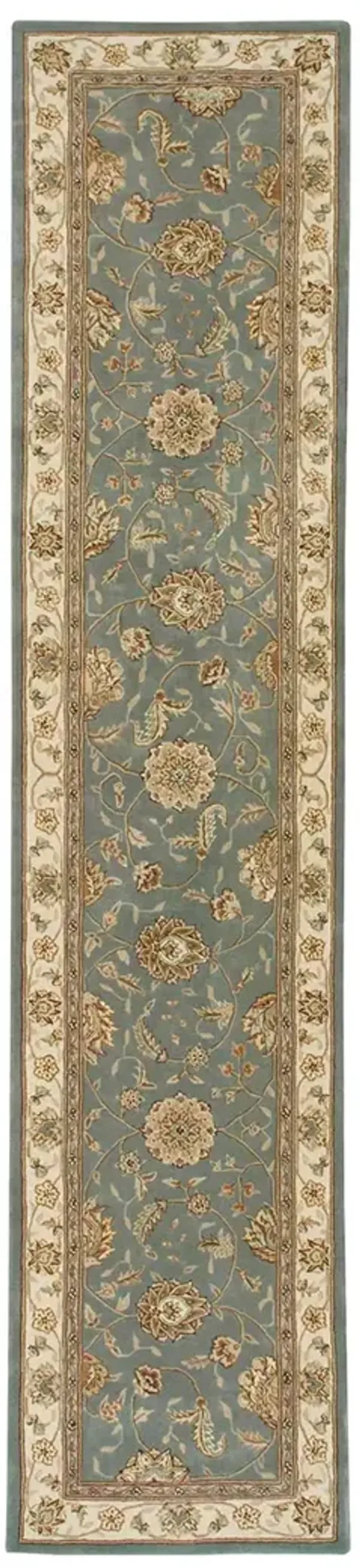 Nourison 2000 2210 Blue 2'6" x 12' Rug