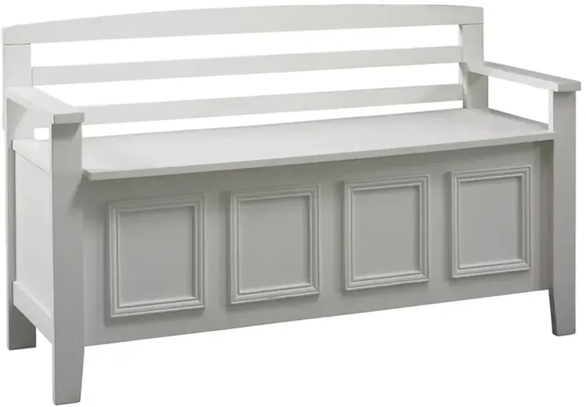 Linon Laredo Storage Bench