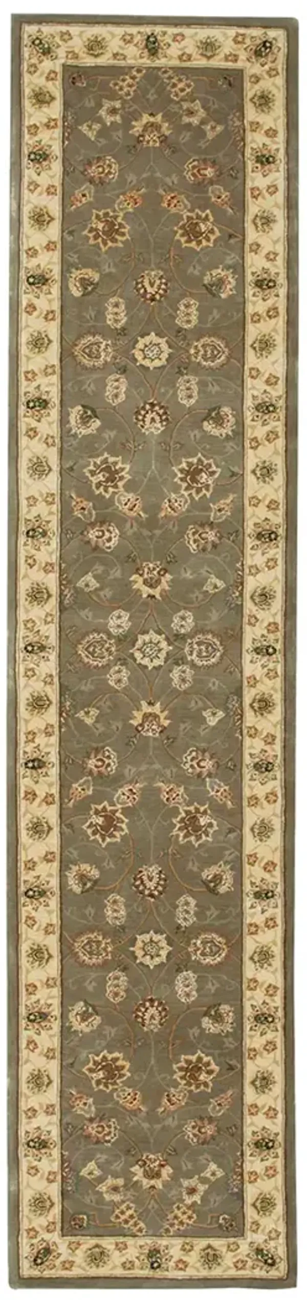 Nourison 2000 2003 Olive 2'6" x 12' Rug