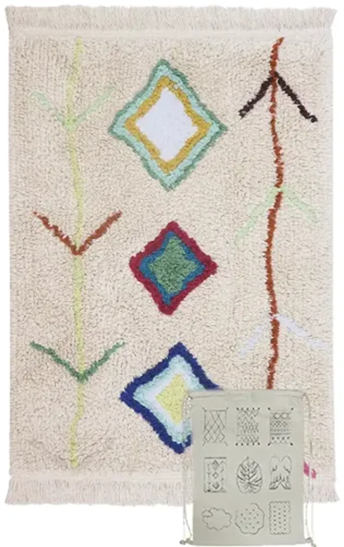 Washable rug Mini Kaarol