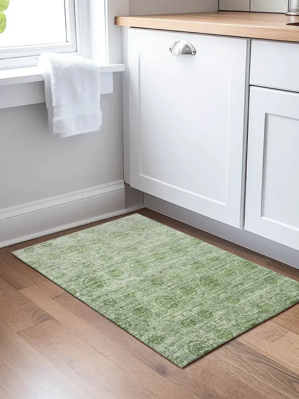 Burano BU8 Olive 20" x 30" Rug