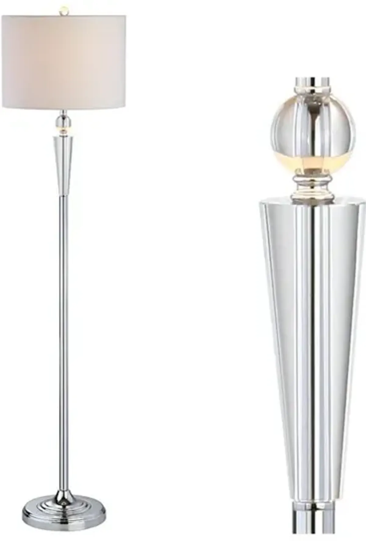 Reese Crystal LED Floor Lamp