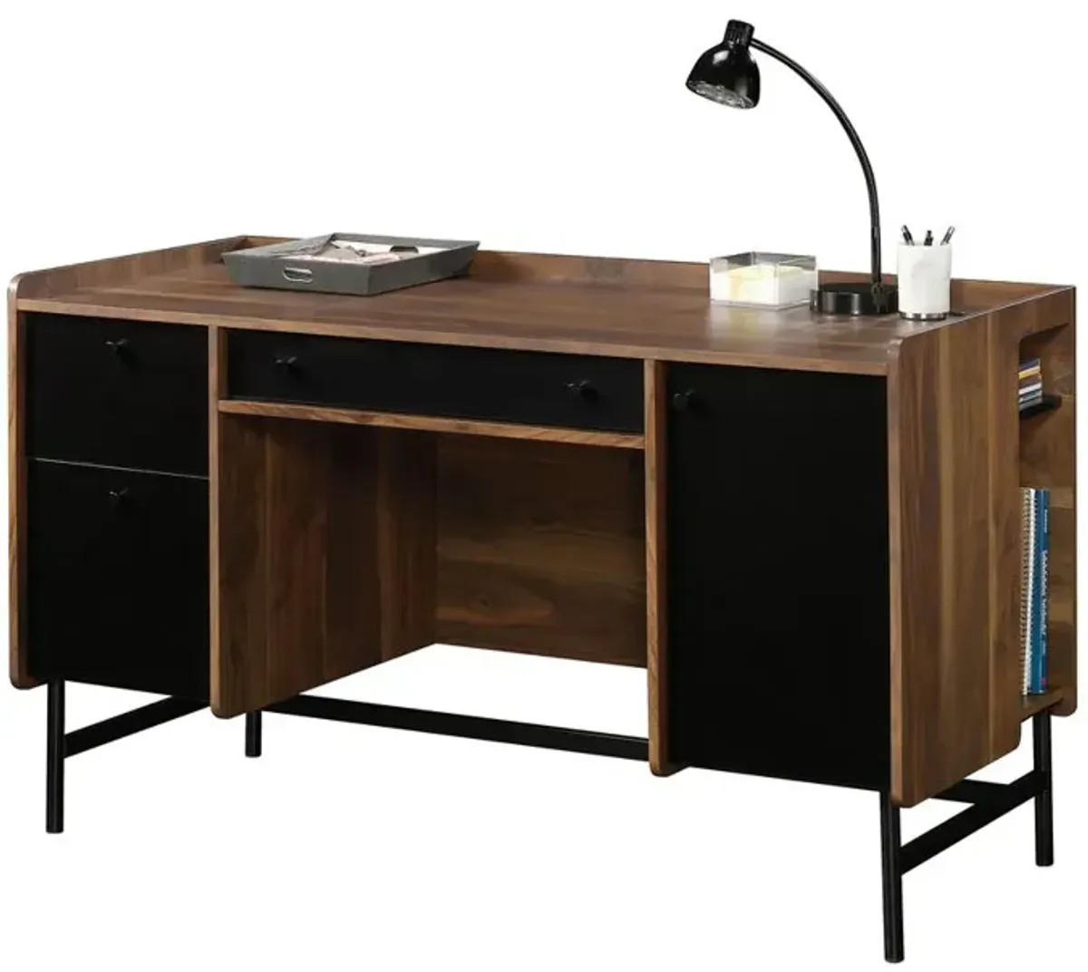 Sauder Harvey Park Double Ped Desk Gw