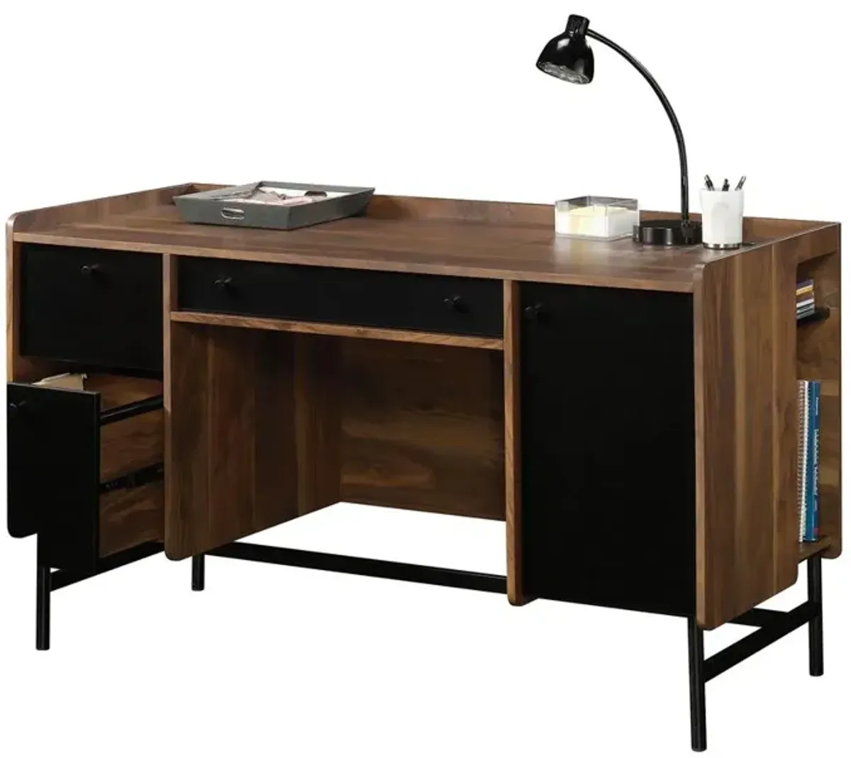 Sauder Harvey Park Double Ped Desk Gw