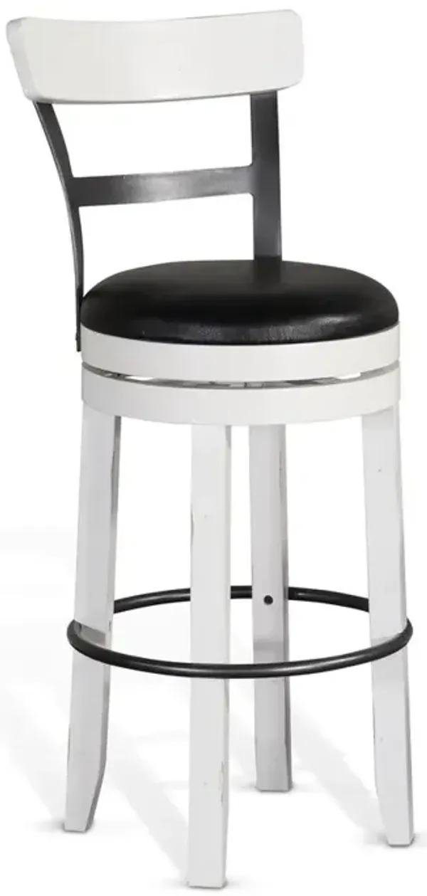 Sunny Designs Industrial Swivel Barstool