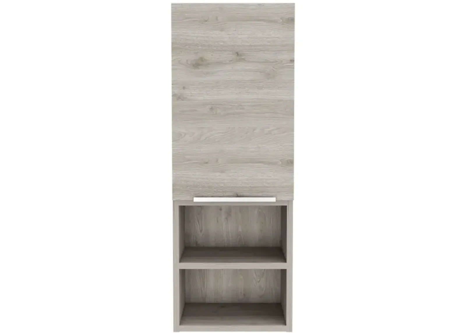 Beardsley 2-Shelf Bathroom Cabinet Light Grey