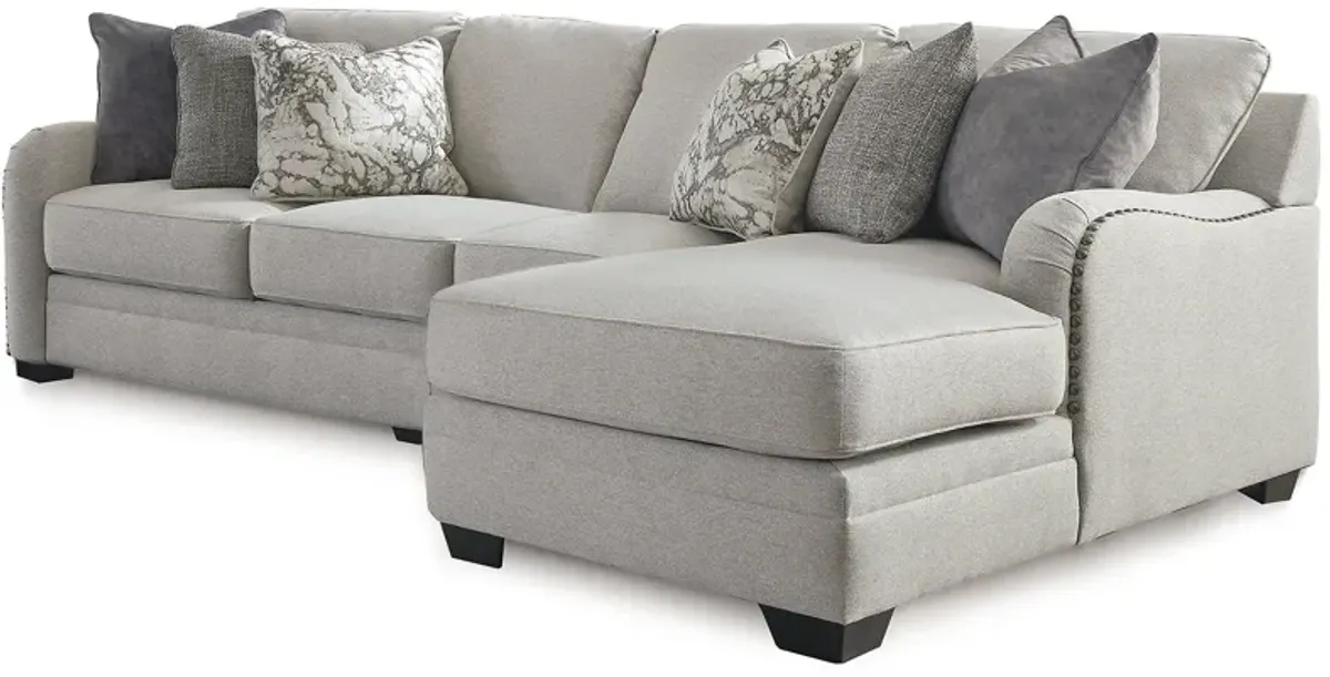 Dellara 3-Piece Sectional with Chaise