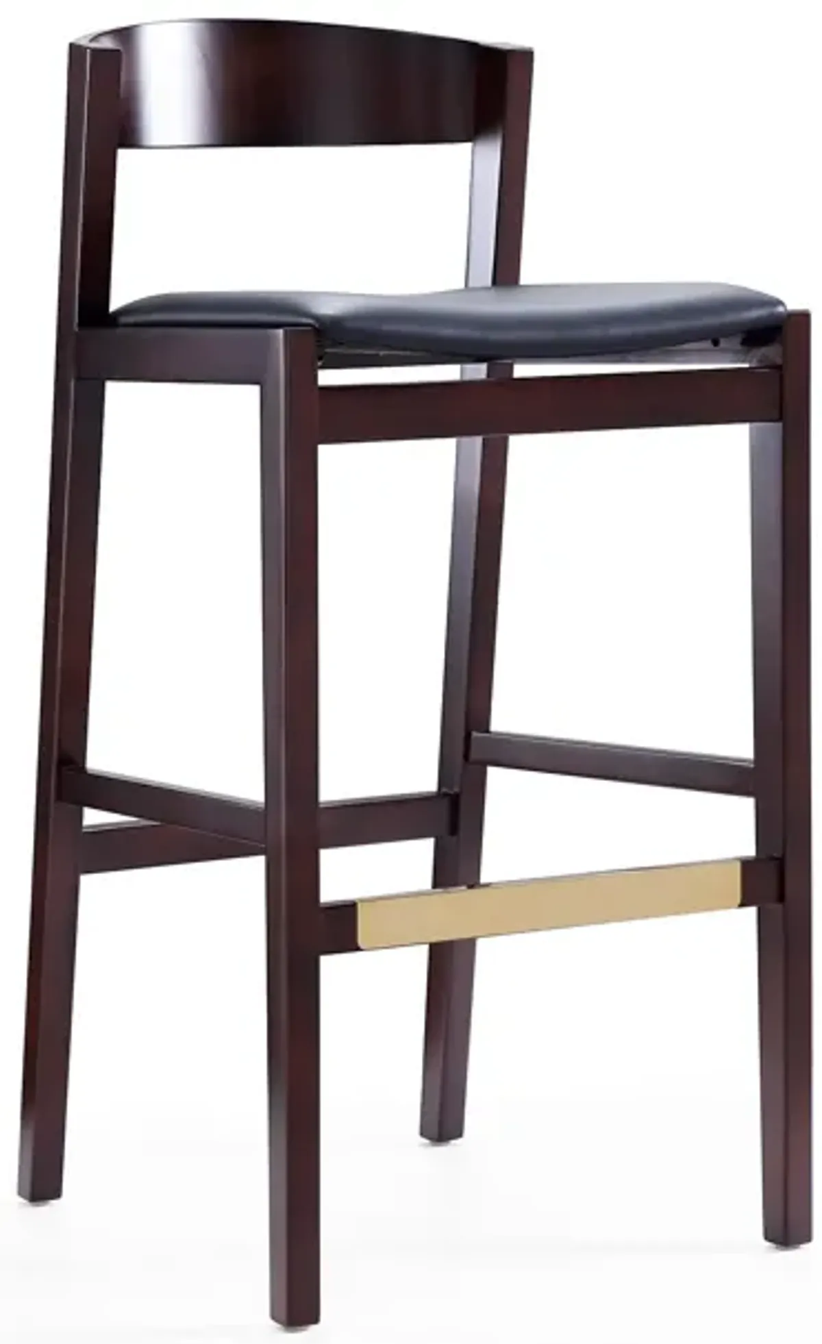 Klismos Black Bar Stools (Set of 3)