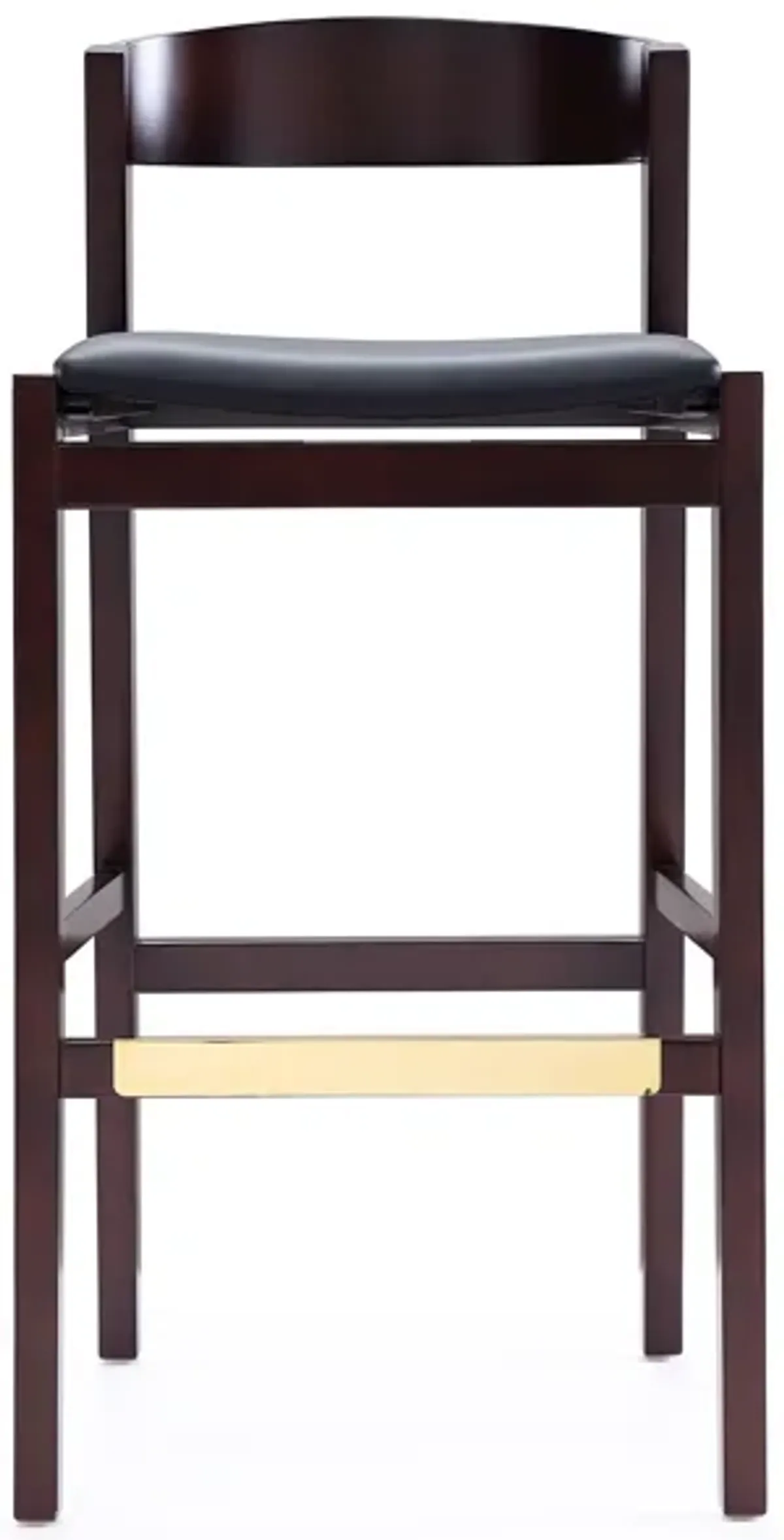 Klismos Black Bar Stools (Set of 3)