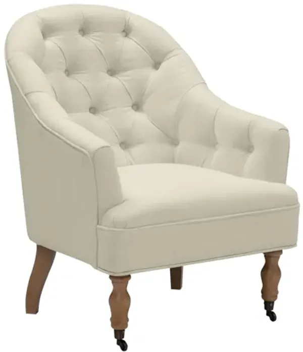 Rustic Manor Nariah Linen Accent Armchair
