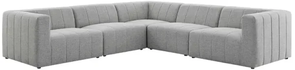 Bartlett Upholstered Fabric 5-Piece Sectional Sofa
