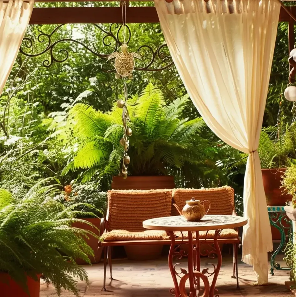 Sea Turtle with Shells Chime