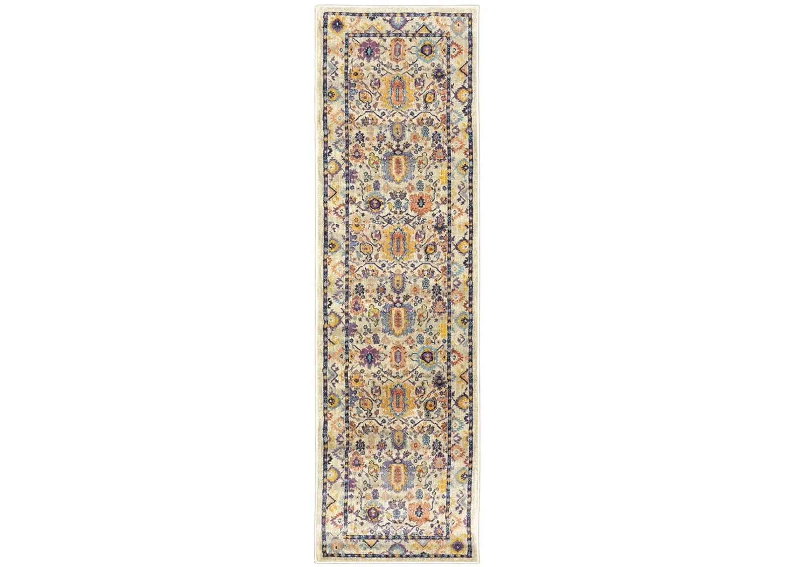 Xanadu 2'3" x 7'6" Beige Rug