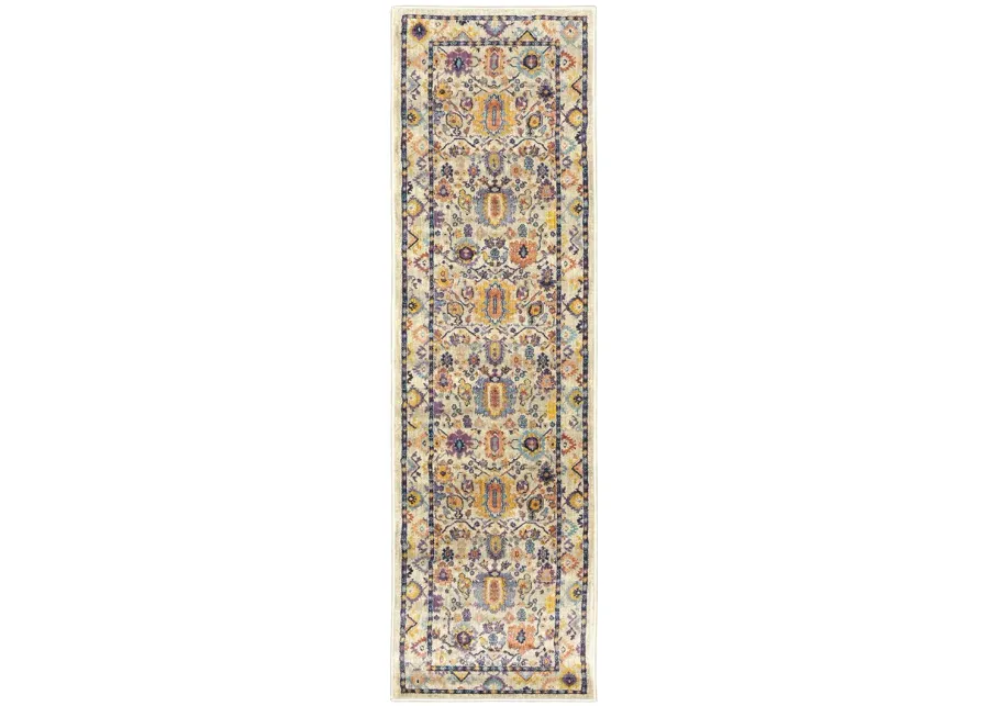 Xanadu 2'3" x 7'6" Beige Rug