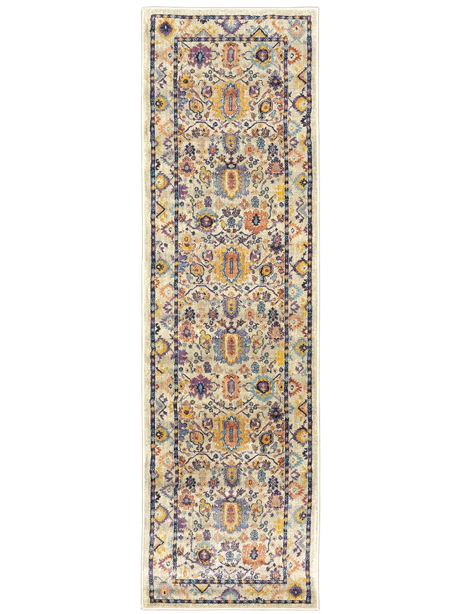 Xanadu 2'3" x 7'6" Beige Rug