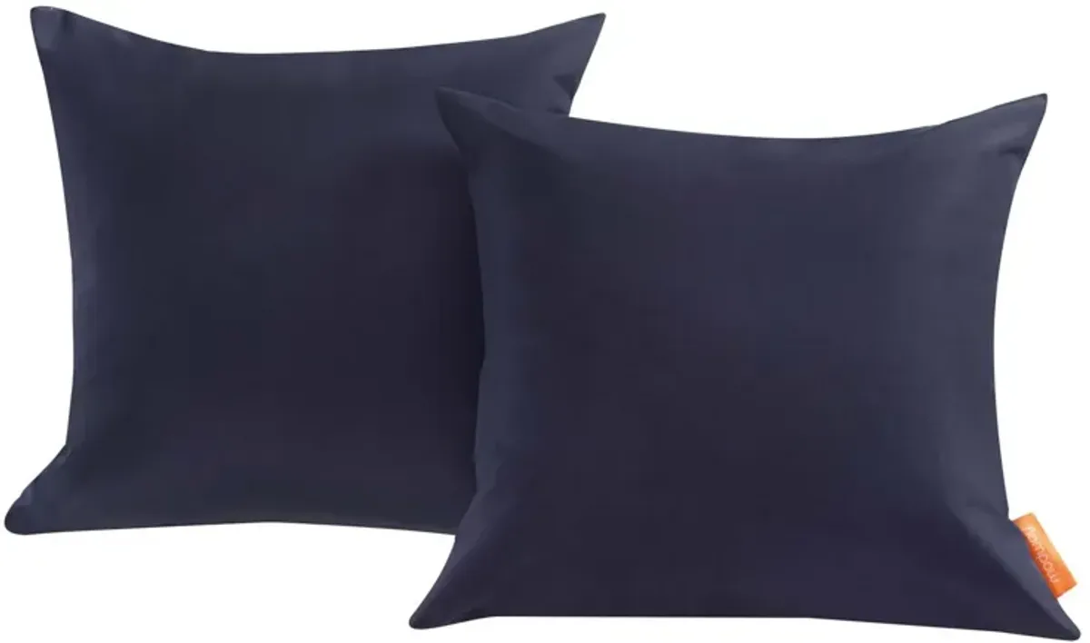 Convene Two Piece Outdoor Patio Pillow Set-Benzara