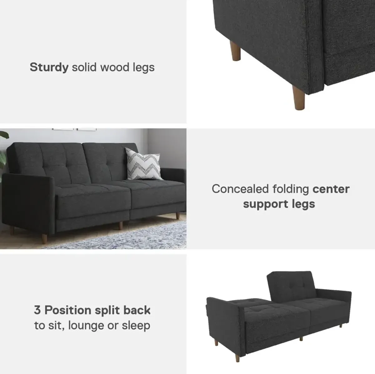 Andora Coil Futon