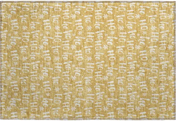 Merry & Bright MY22 Gold 20" x 30" Rug
