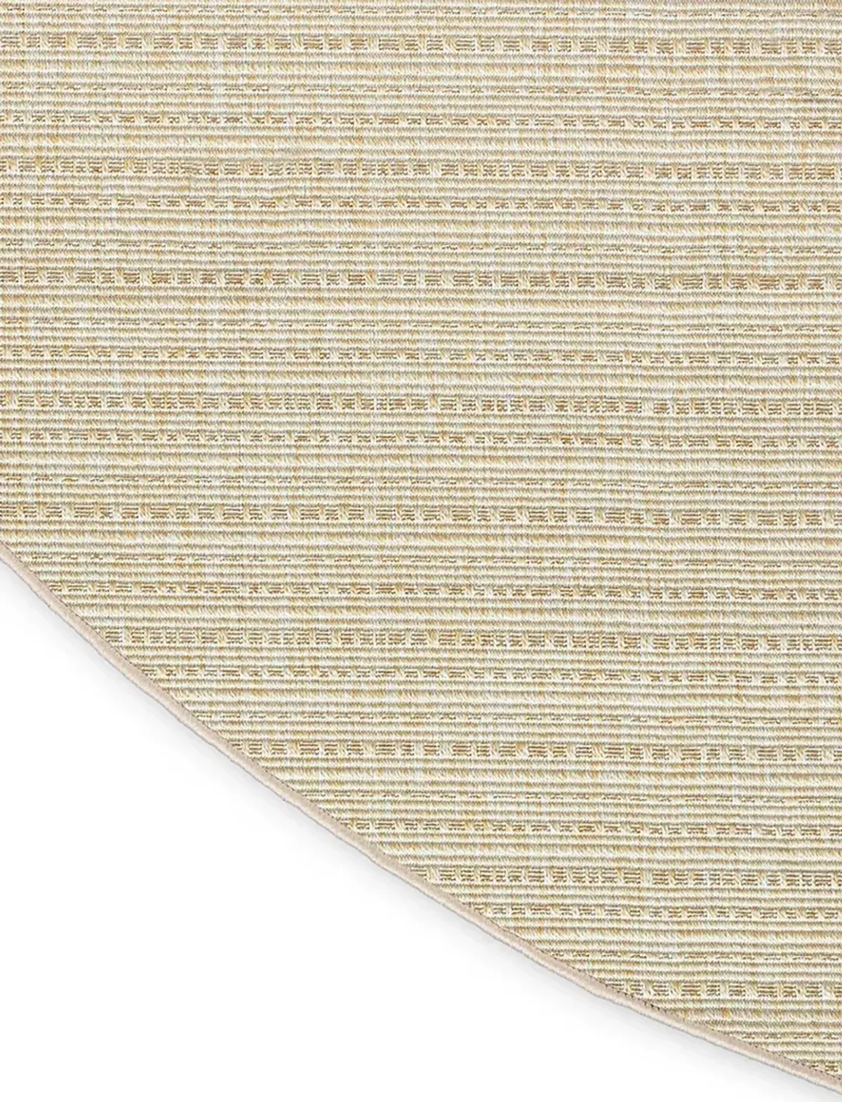 Tulum TLM01 Cream 8' x Round Rug