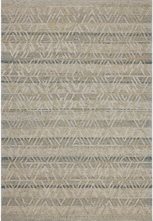 Elias Fog/Natural 7'9" x 9'9" Area Rug
