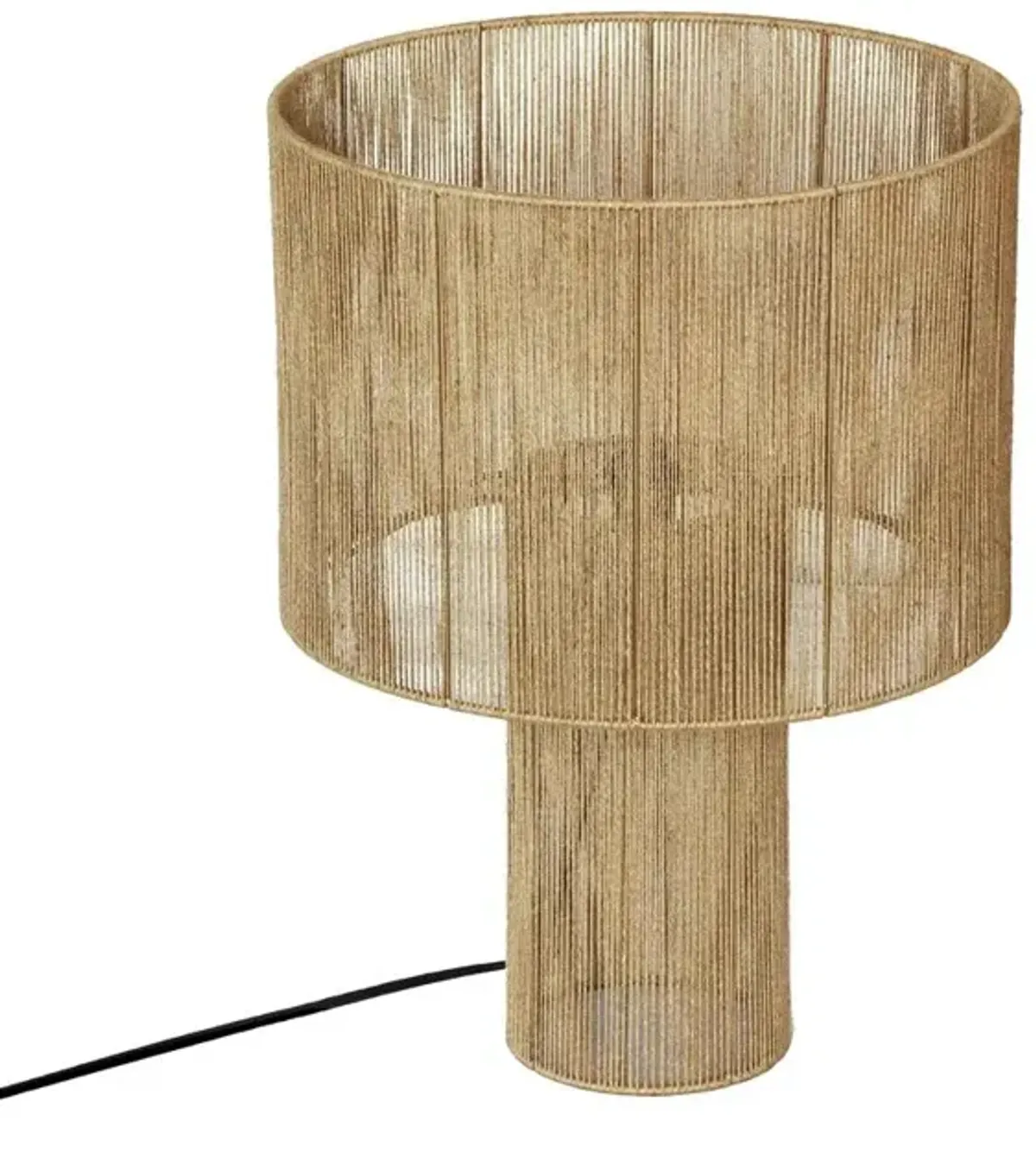 Belen Kox Natural Jute Table Lamp, Belen Kox