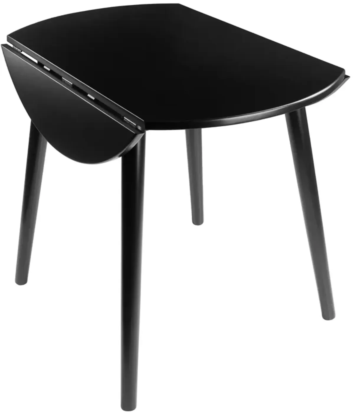 Winsome Moreno Dining Table, Black 35.43x35.43x28.94