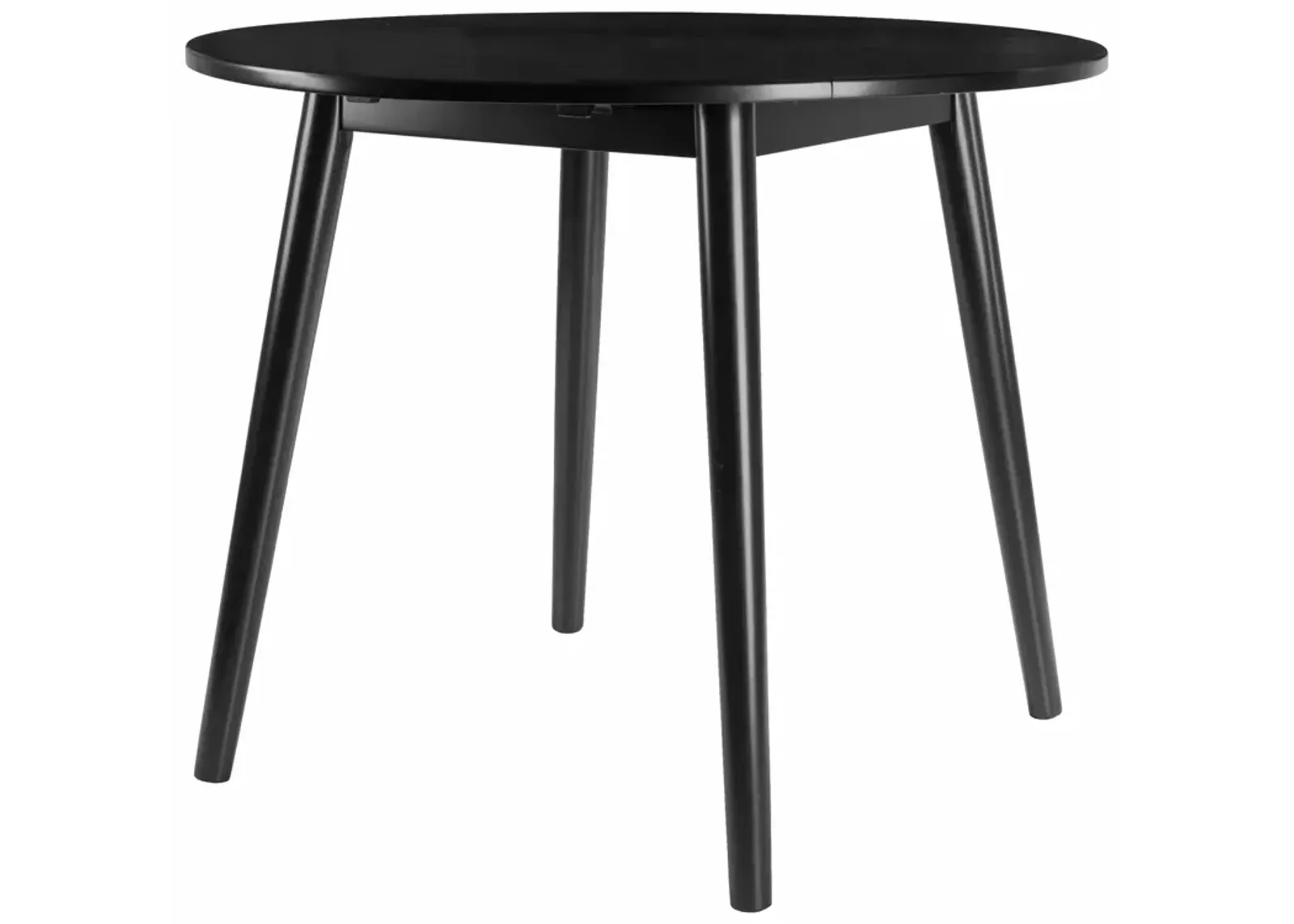 Winsome Moreno Dining Table, Black 35.43x35.43x28.94