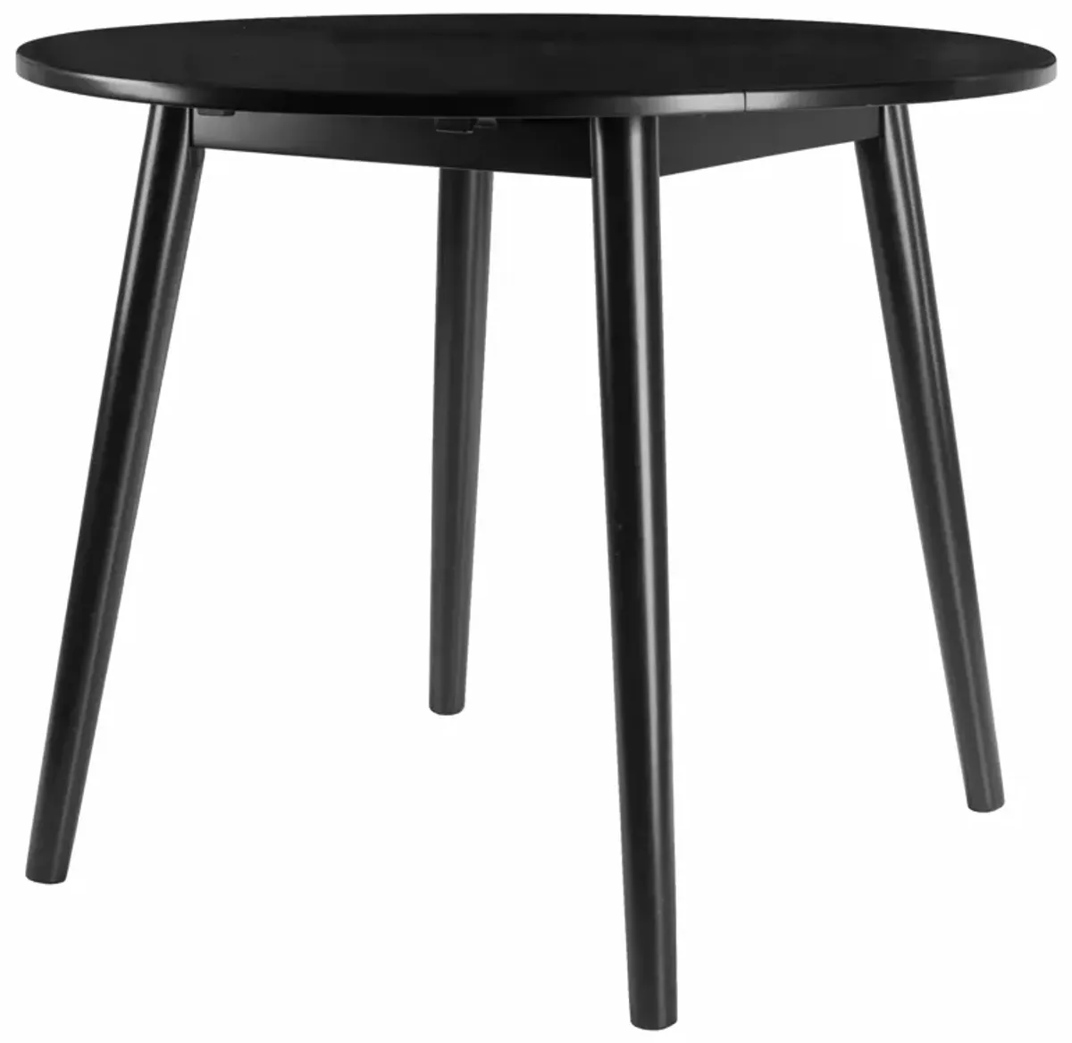 Winsome Moreno Dining Table, Black 35.43x35.43x28.94