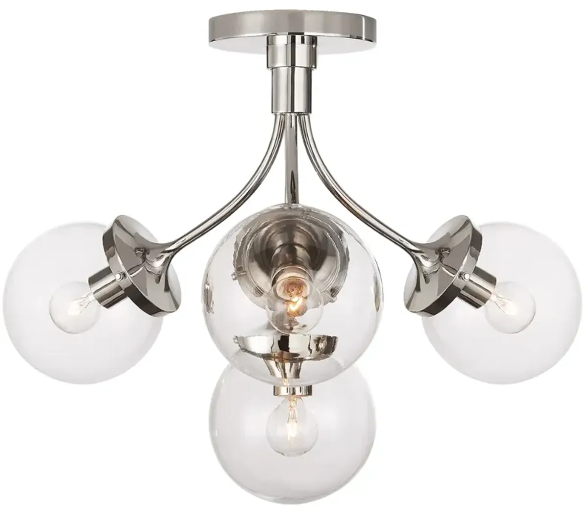 Prescott Lrg Semi-Flush Mount