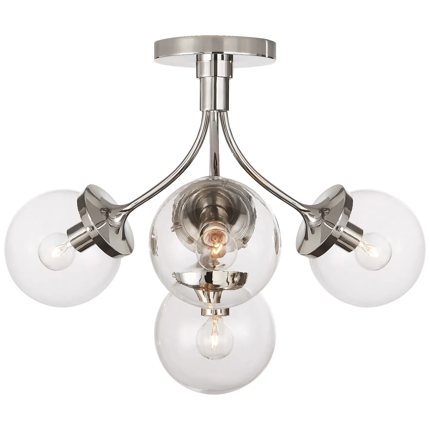 Prescott Lrg Semi-Flush Mount