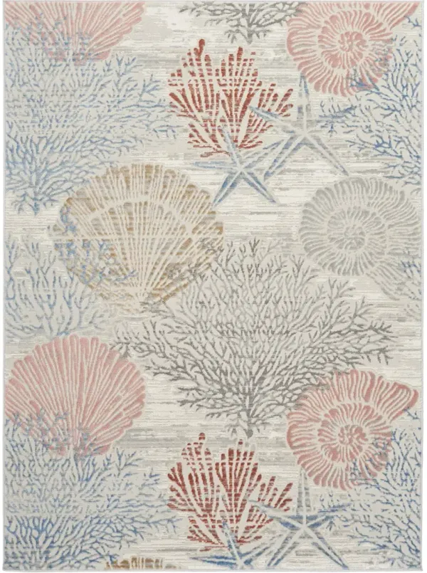 Seaside SDS04 Multicolor 6' x 9' Rug