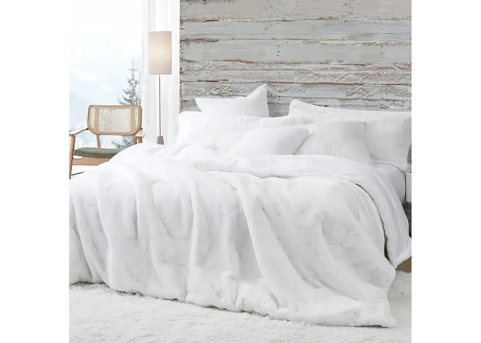 Chunky Bunny - Coma Inducer® Oversized Queen Comforter - Pure White