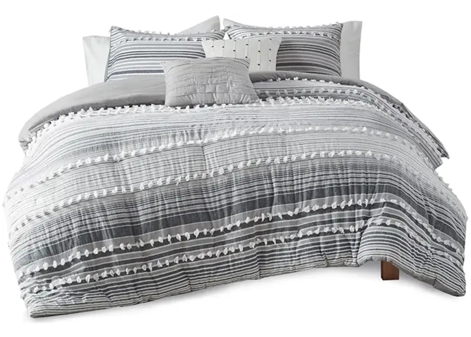 Gracie Mills Hector Pure Bliss Cotton Comforter Ensemble