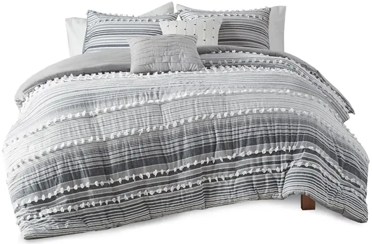 Gracie Mills Hector Pure Bliss Cotton Comforter Ensemble