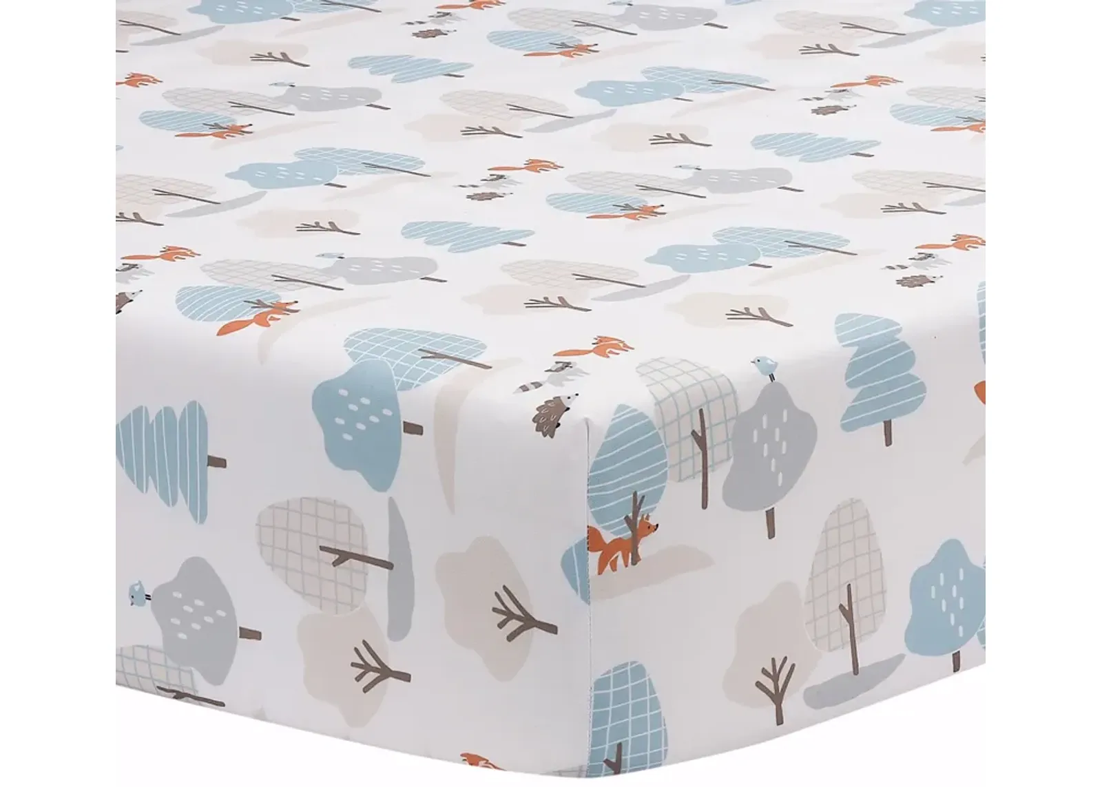 Bedtime Originals Sleepytime Bear Woodland Baby/Toddler Fitted Crib Sheet