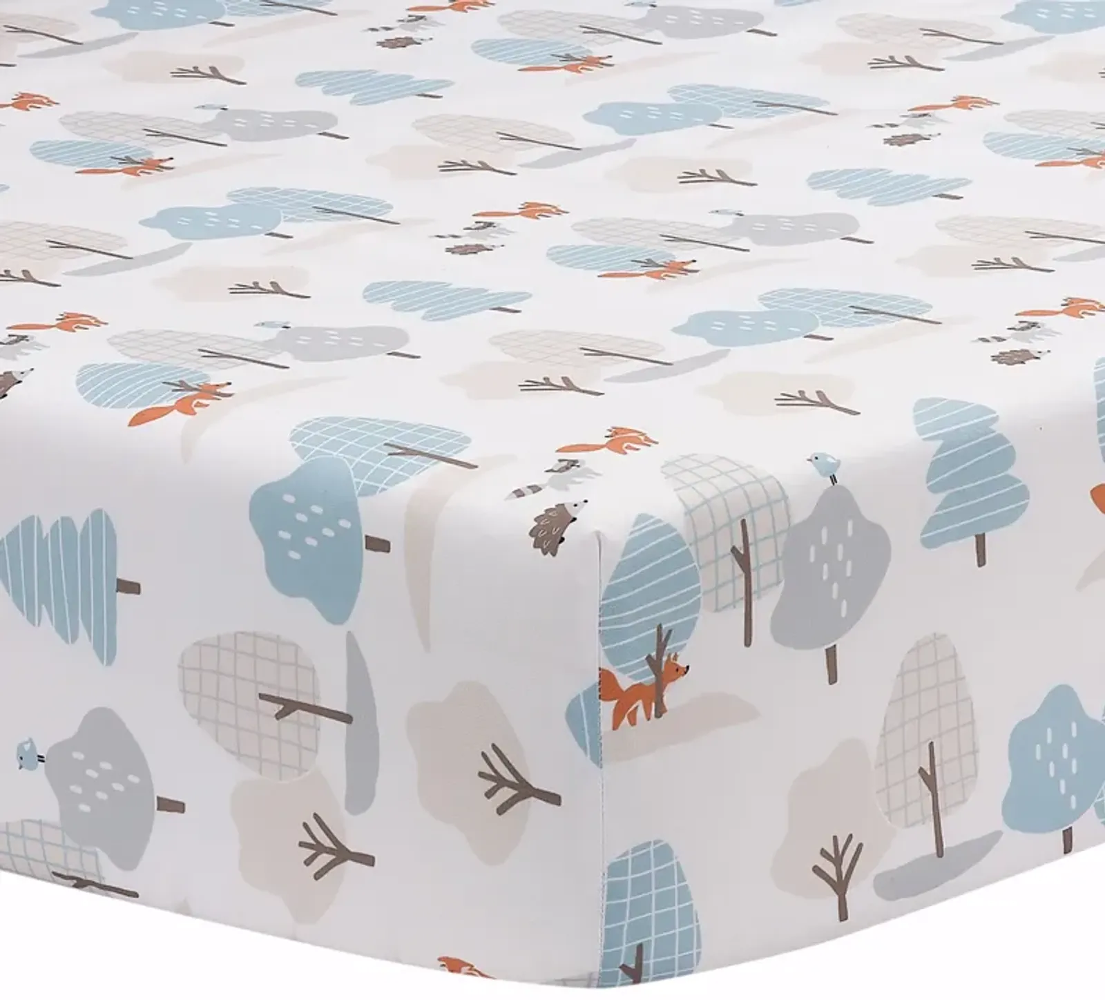 Bedtime Originals Sleepytime Bear Woodland Baby/Toddler Fitted Crib Sheet