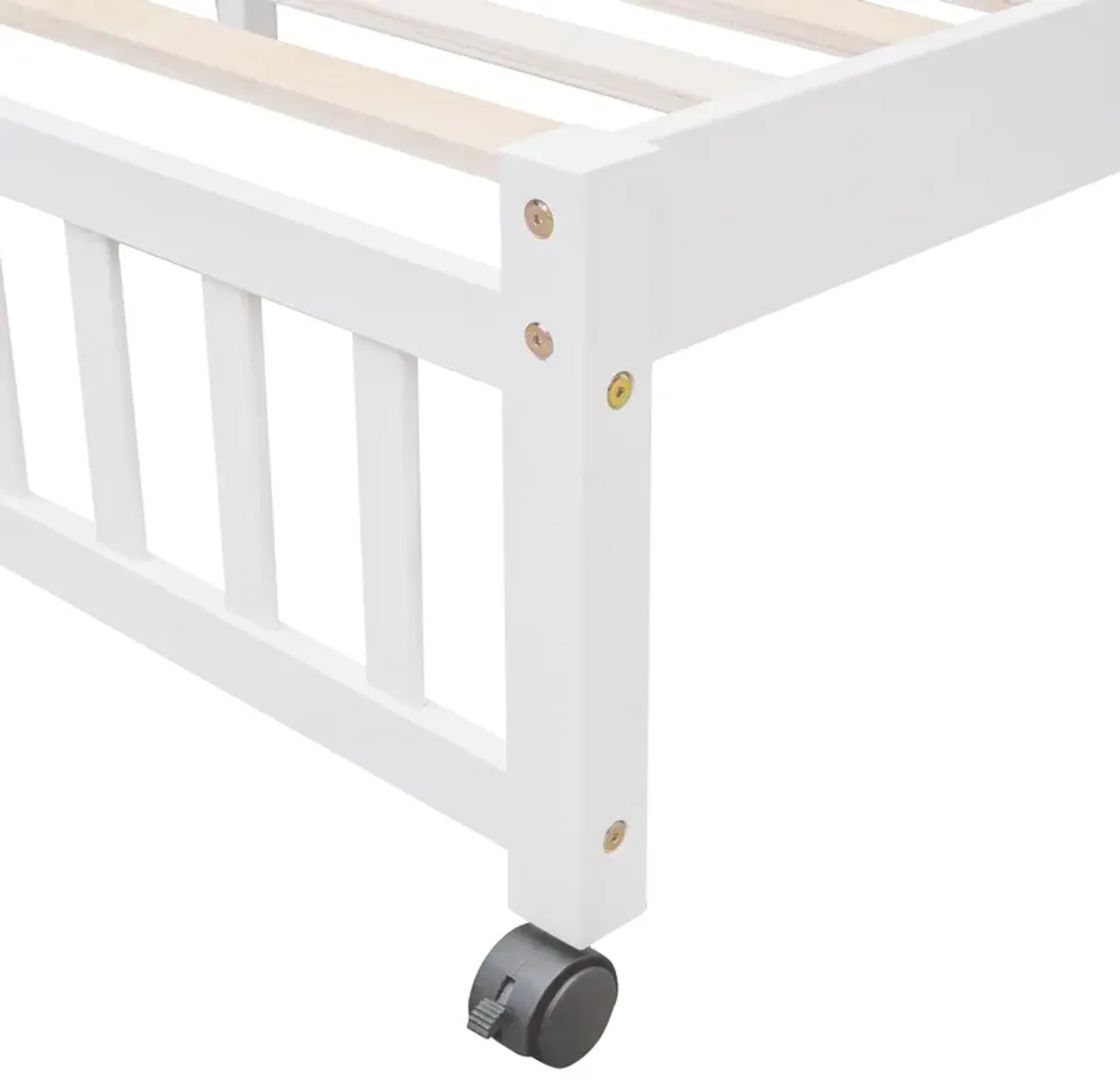 Merax Wooden Bunk Bed with 6 Drawers