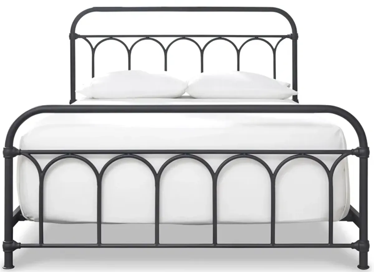 Nashburg Queen Metal Bed