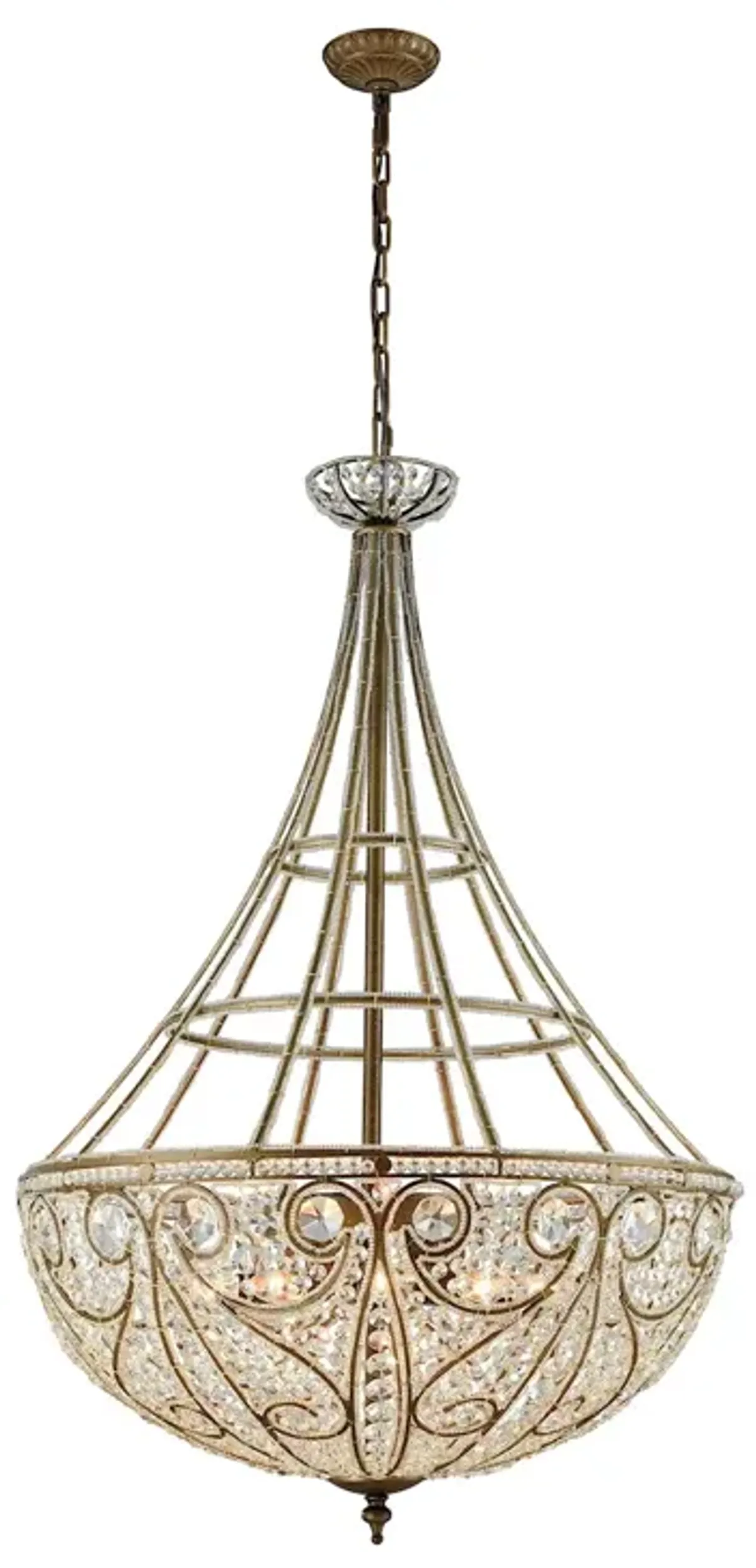 Elizabethan 28'' Wide LED Chandelier