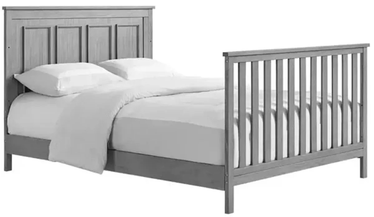 Oxford Baby Bennett Full Bed Conversion Kit Rustic Gray