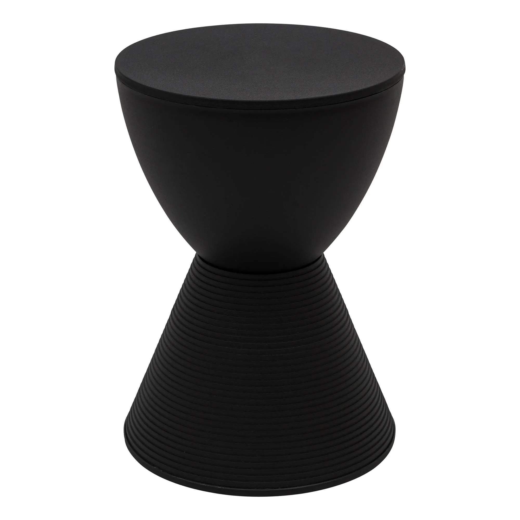 LeisureMod Modern Round Boyd Side Table