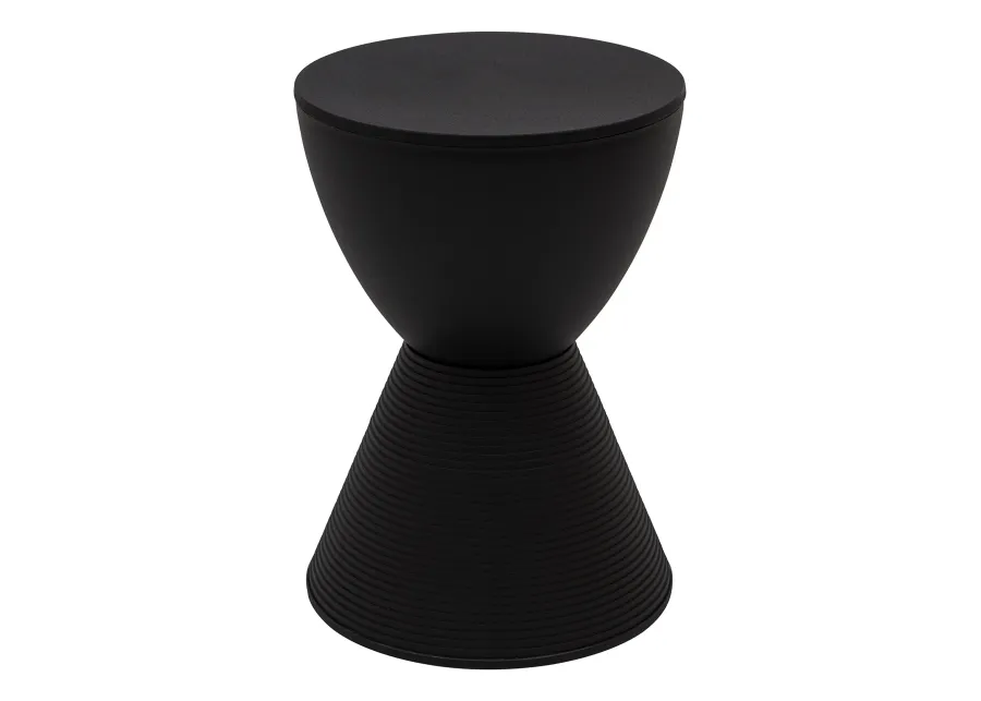 LeisureMod Modern Round Boyd Side Table