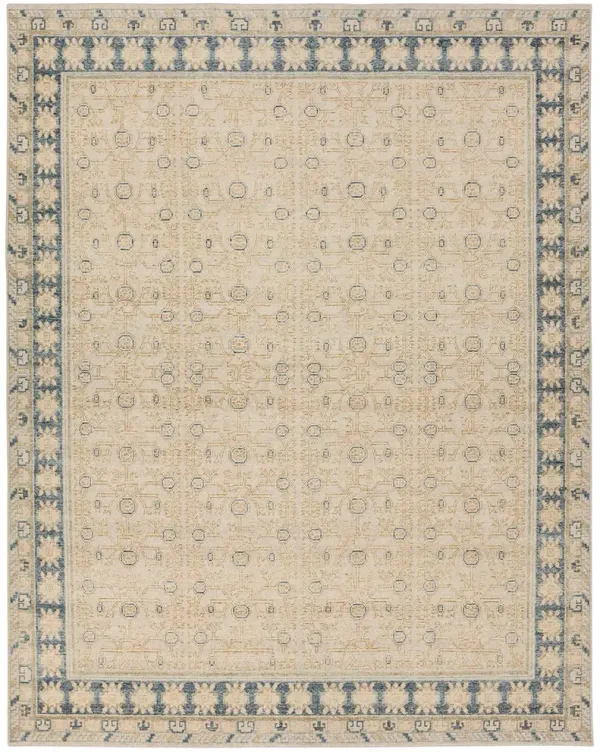 Eden Merriman Tan/Taupe 6' x 9' Rug