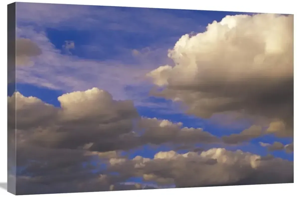Colorful clouds against blue sky, New Mexico-Canvas Art-30x20