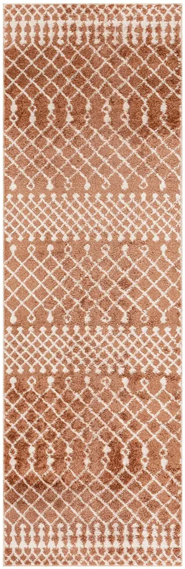 Astra Machine Washable ASW10 Copper 2' x 6' Rug