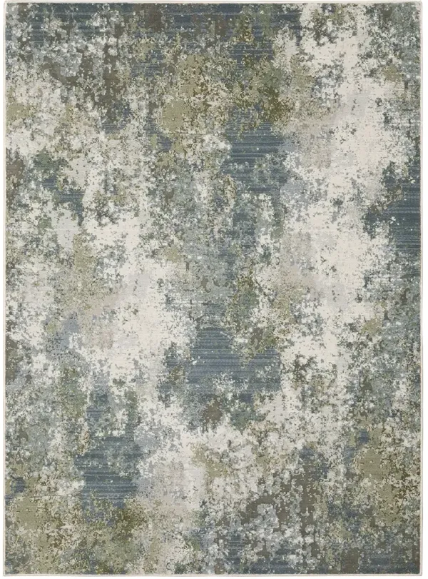 Caravan 5090E Blue/Green 8' x 11' Rug