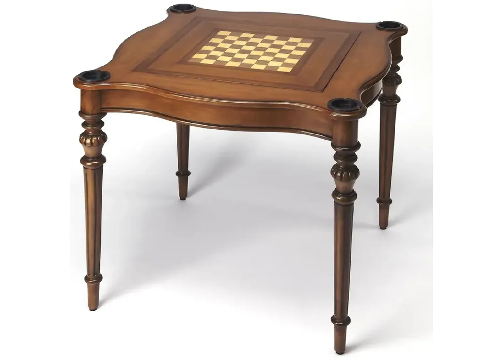 Butler Specialty Company Eastwick Game Table, Medium Brown